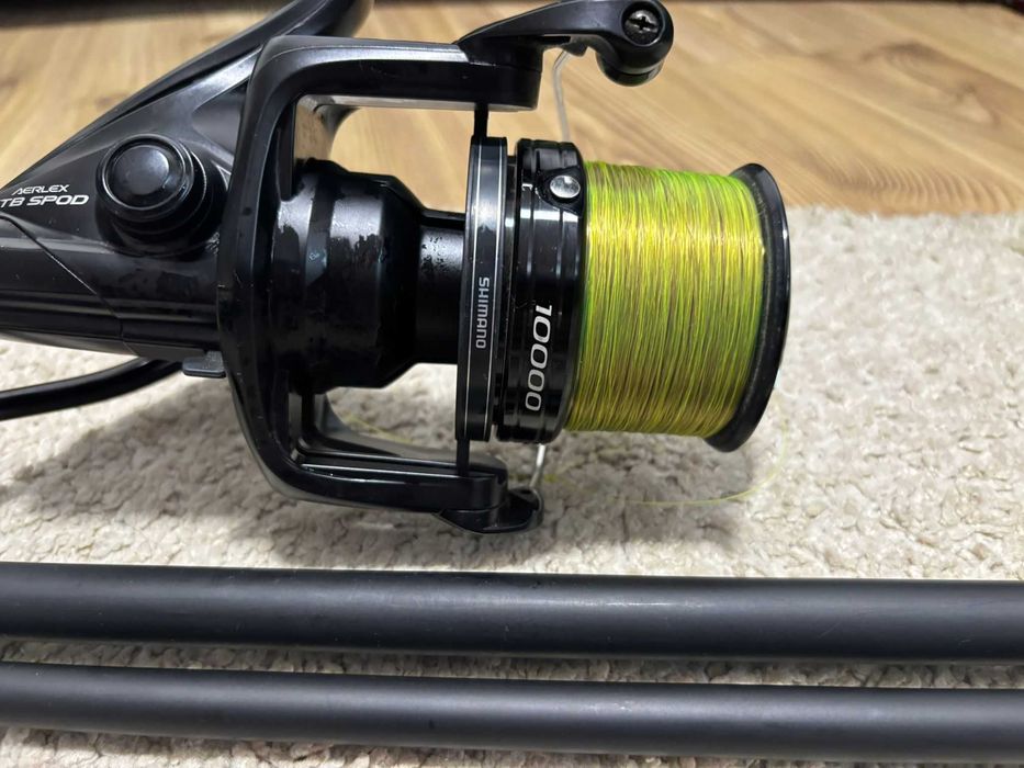 Lansete (Shimano + Vulkan SelectBaits)  + Mulinete (Shimano Airlex)