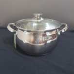 Oala + Capac, inox Grunberg, 20 cm, 4 l
