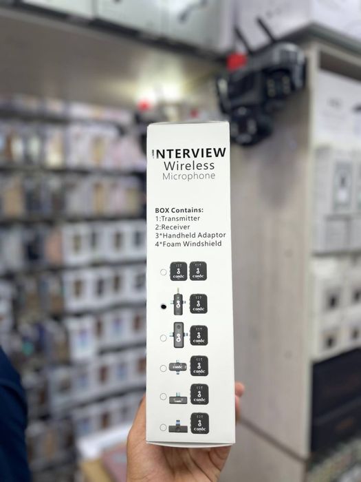 Беспроводной микрофон Candc / Доставка 24/7