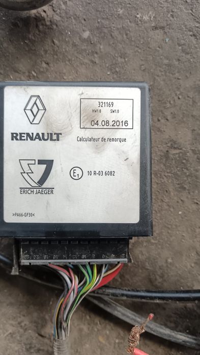 Carlig remorcare cu modul Dacia Dokker