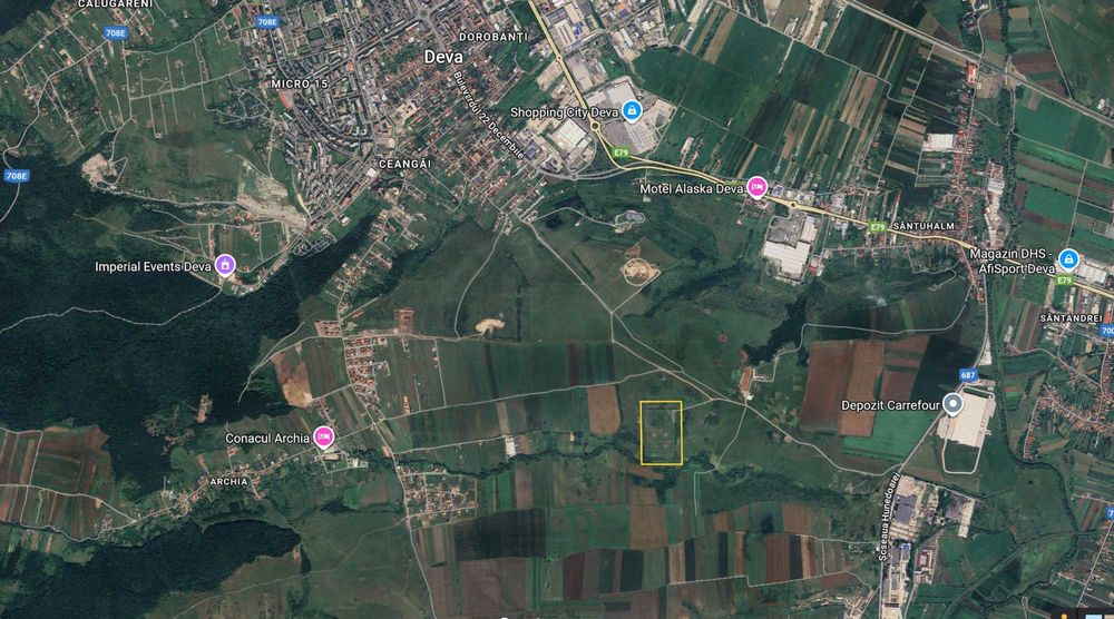 Teren Deva Noua apropae de Manastirea Arsenia Boca