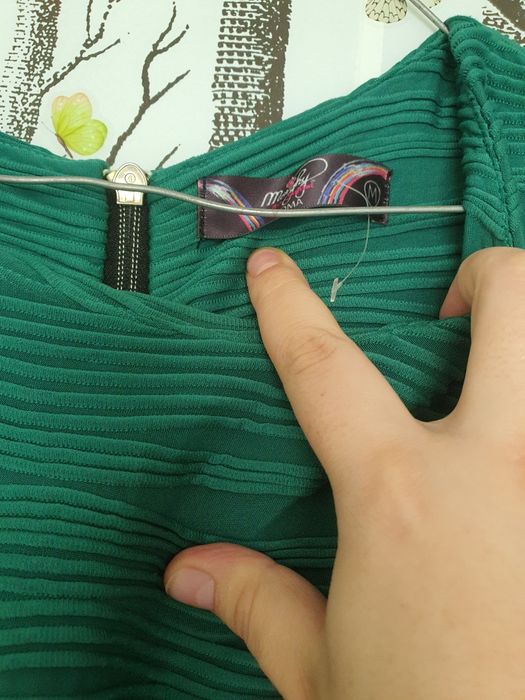 Rochie verde smarald M