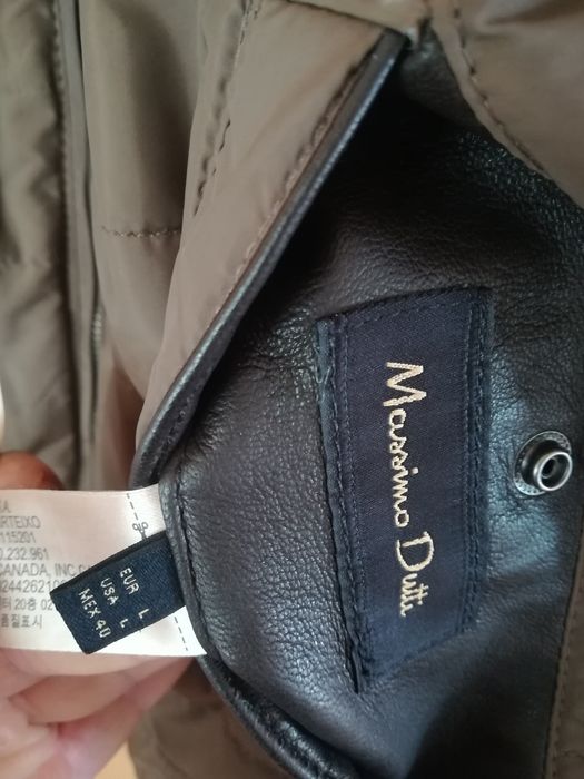 Geaca piele bărbați Massimo Dutti L
