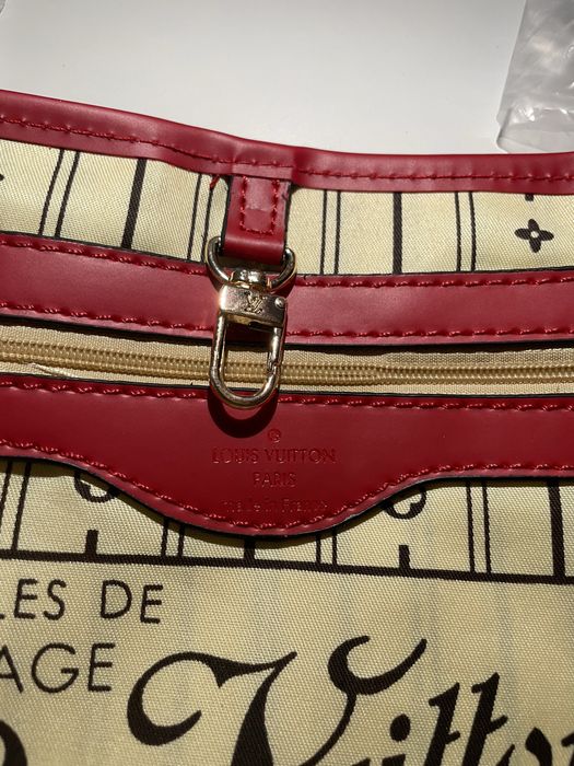 Louis Vuitton Neverfull Monogram Red Edition – Vintage, Nou