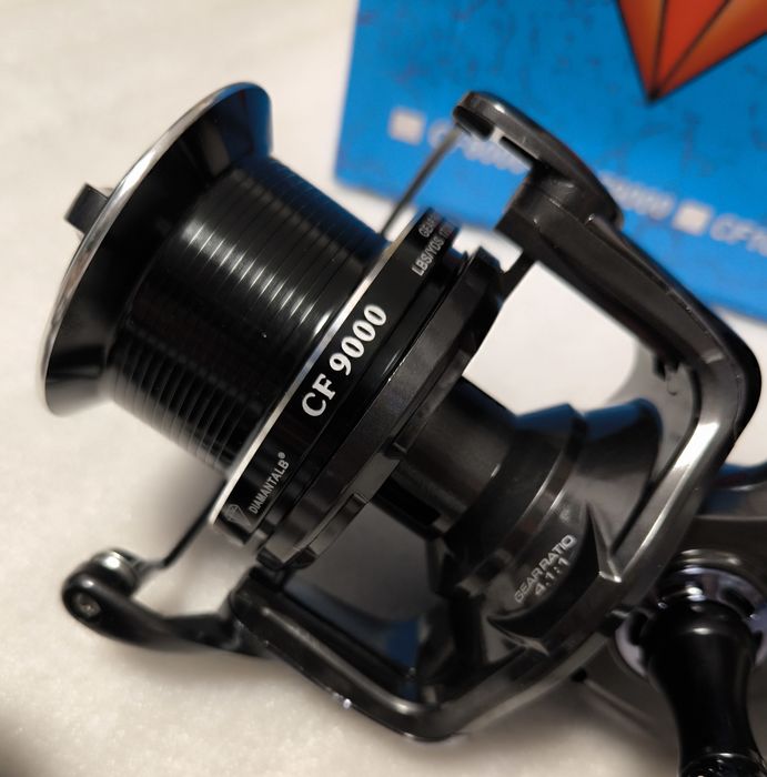 SET 4 Mulinete Diamant CF9000 10+1 Rulmenti cu BaitRunner