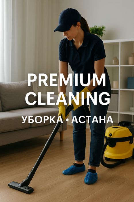 Премиум клининг/ уборка Астана