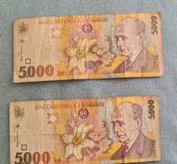 Bancnota 5.000 lei Lucian Blaga 1998