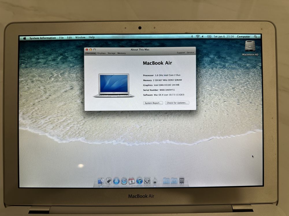 MacBook Air 1.1 - 1.6GHz