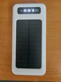 Baterie externa 20000mAh incarcare solară