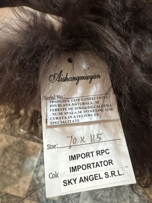 Blana Naturala Oaie Mongoleza