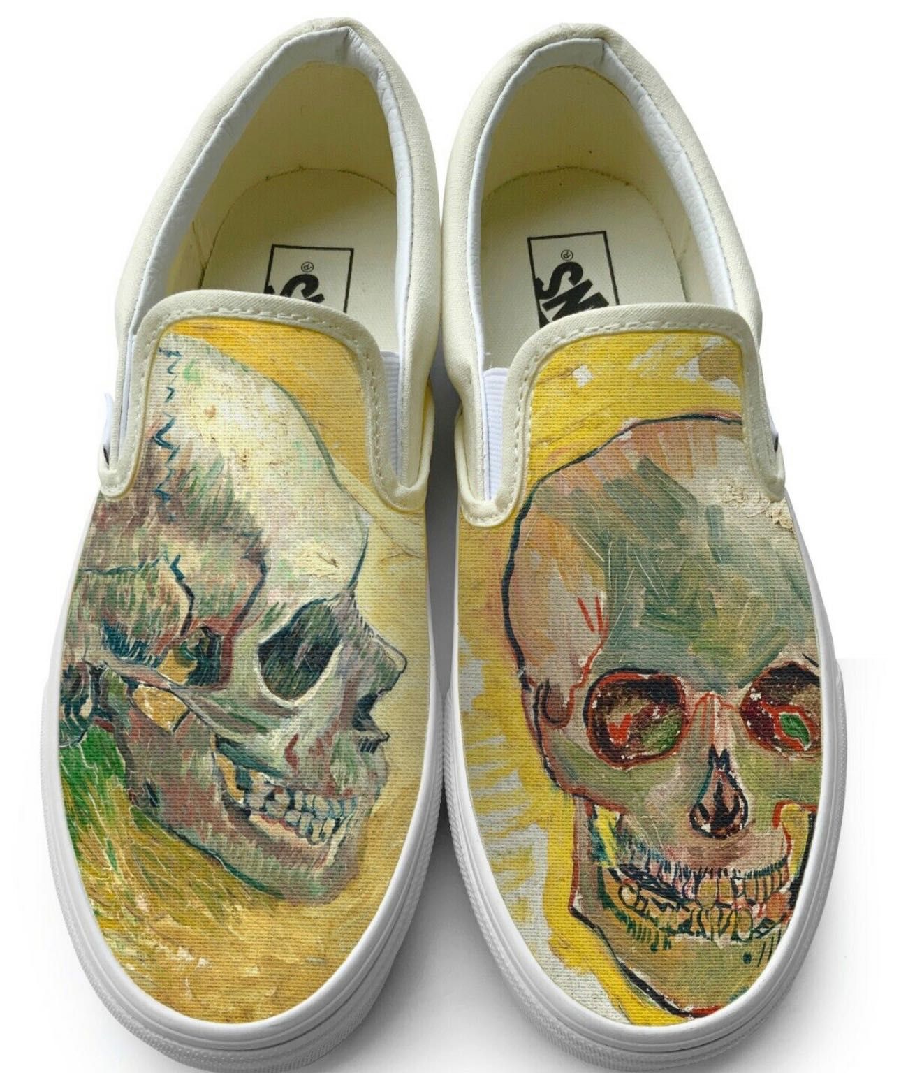 Vans Van Gogh Skull Slip On