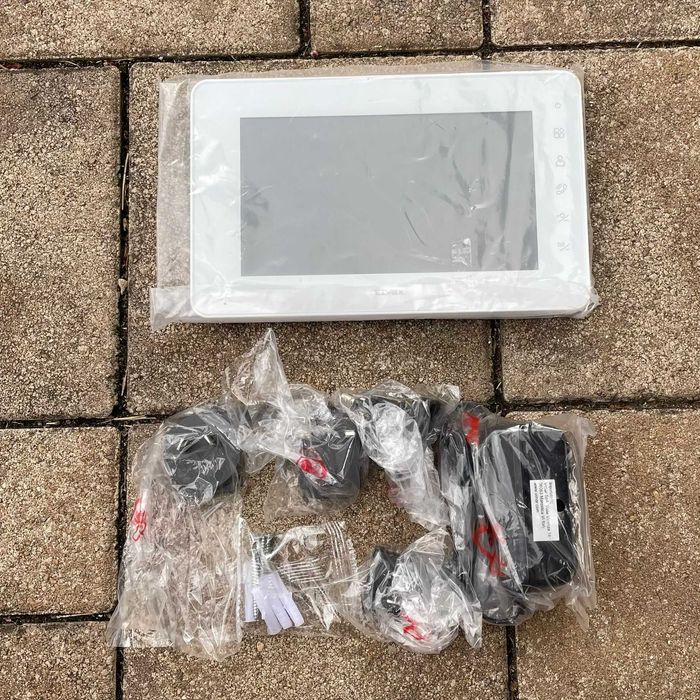 Monitor suplimentar VIMAR K40912 pentru videointerfon – Nou, alb