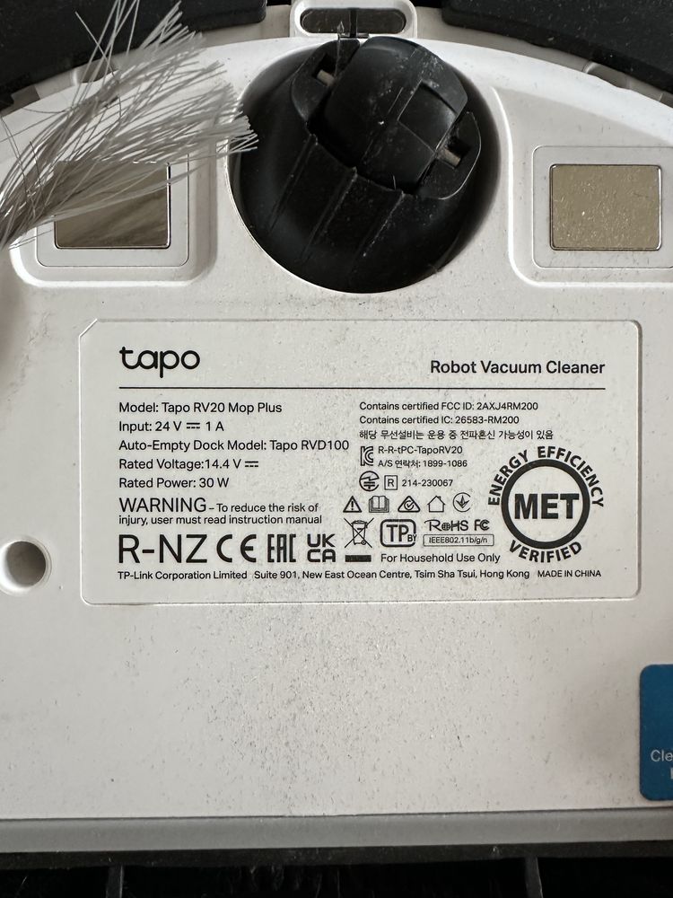 Робот прахосмукачка Tapo RV 20 Mop Plus  4200 Pa