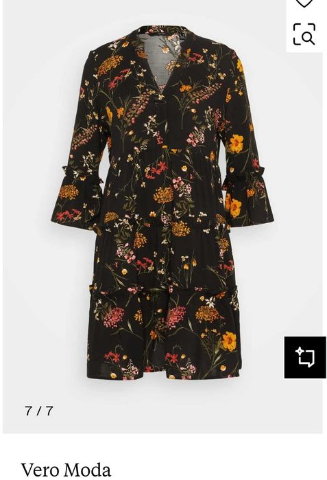 Рокля Vero Moda цветя размер 38 М