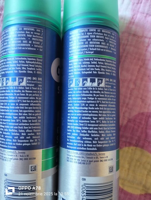 Gel de ras  bărbați.