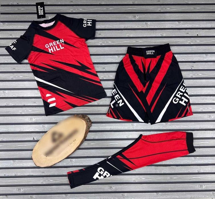 Рашгард ММА 2в1 3в1  детский взрослый тренировочный костюм