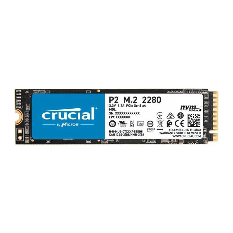 SSD 1TB slot M.2 nvme pci Express 3.0 x4 CrucialP2 laptop pc sigilat