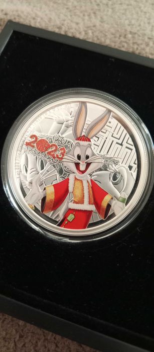 Bugs Bunny 2023 Lunar - Ediție Limitată la 2.023 Bucăți - 1 oz999