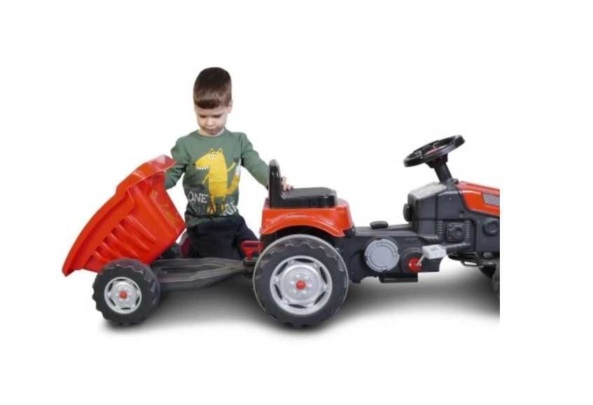 Трактор с прицепом-143×51×51 см. Доставка бесплатно