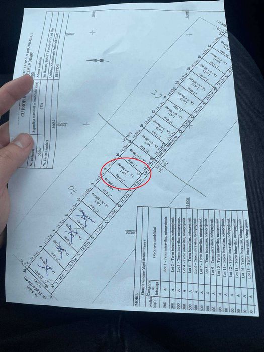 Teren Comuna Berceni 500 mp , Gaz+Curent+Apa Intravilan