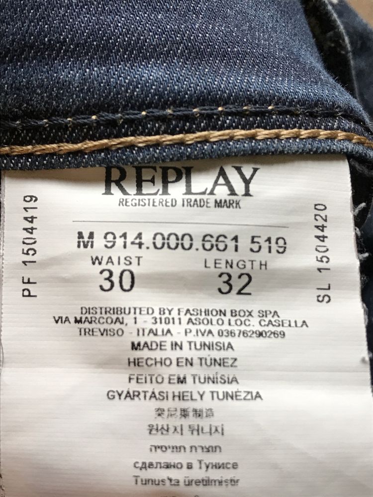 Replay Anbass Slim Fit Jeans мъжки дънки