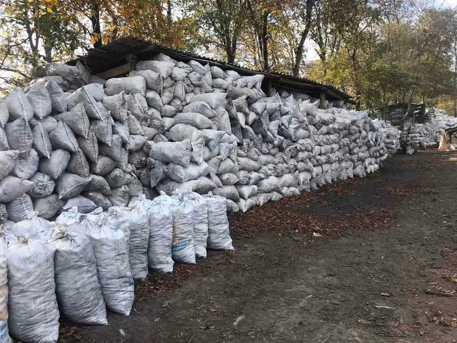 Древесный уголь качественный березовый 9 кг оптом и в розницу