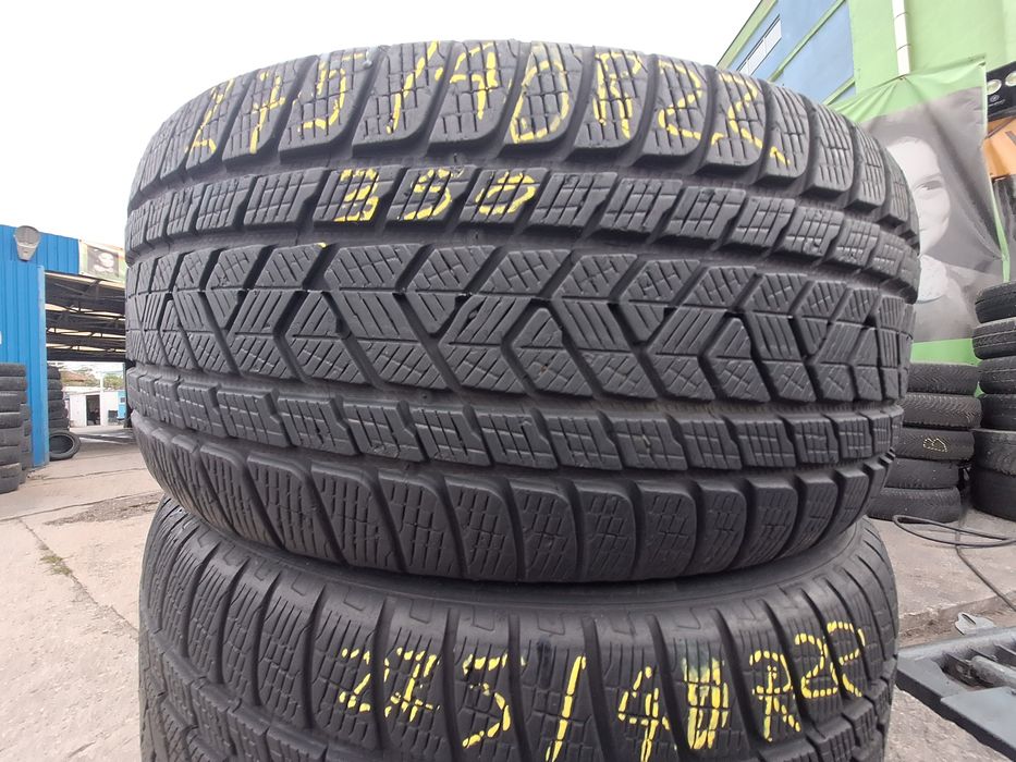 2 anvelope iarna 275/40r22 Pirelli 2020 Montaj Gratuit