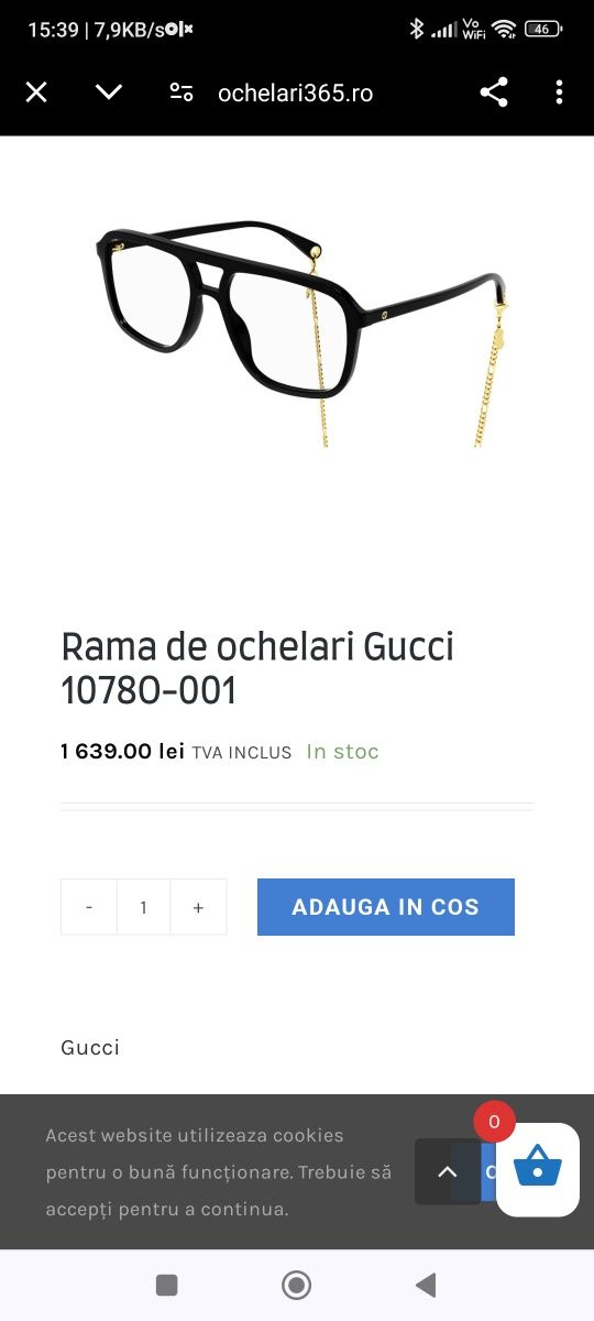 Ochelari guci originali