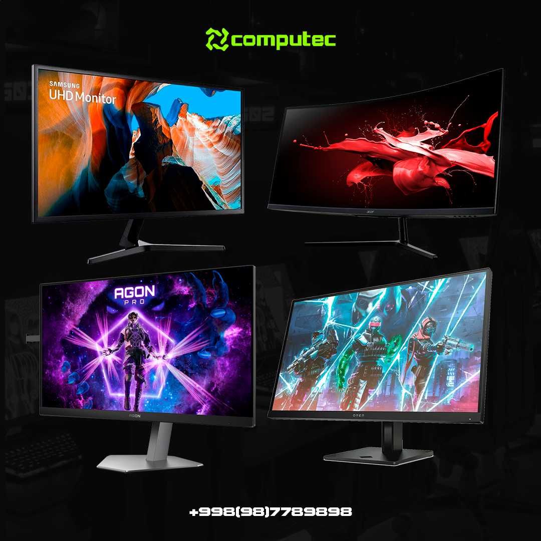 Игровые и офисные мониторы ZIFFLER / MI / MSI / DELL / SAMSUNG / ASUS