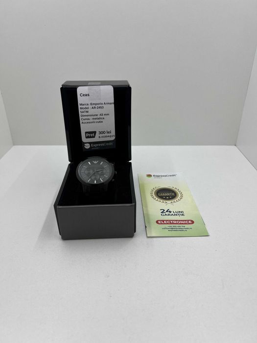 Ceas Emporio Armani AR2453 (Ag25 Belvedere B.41004) Garantie 2 ani!