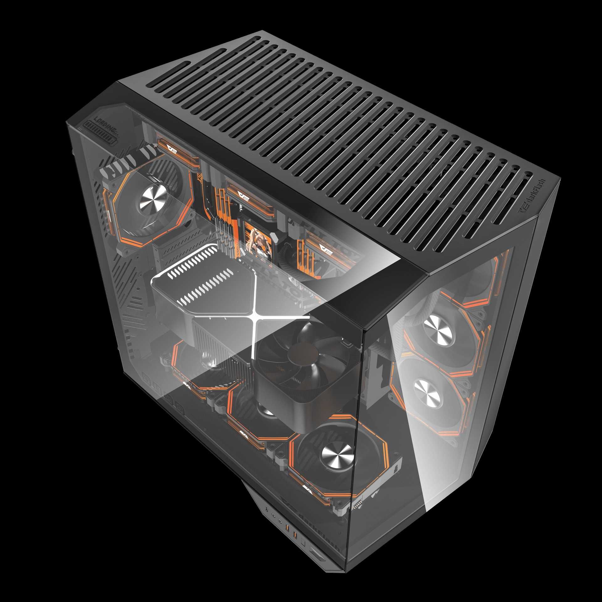 [НОВЫЙ] Корпус DarkFlash DY470 PRO Black