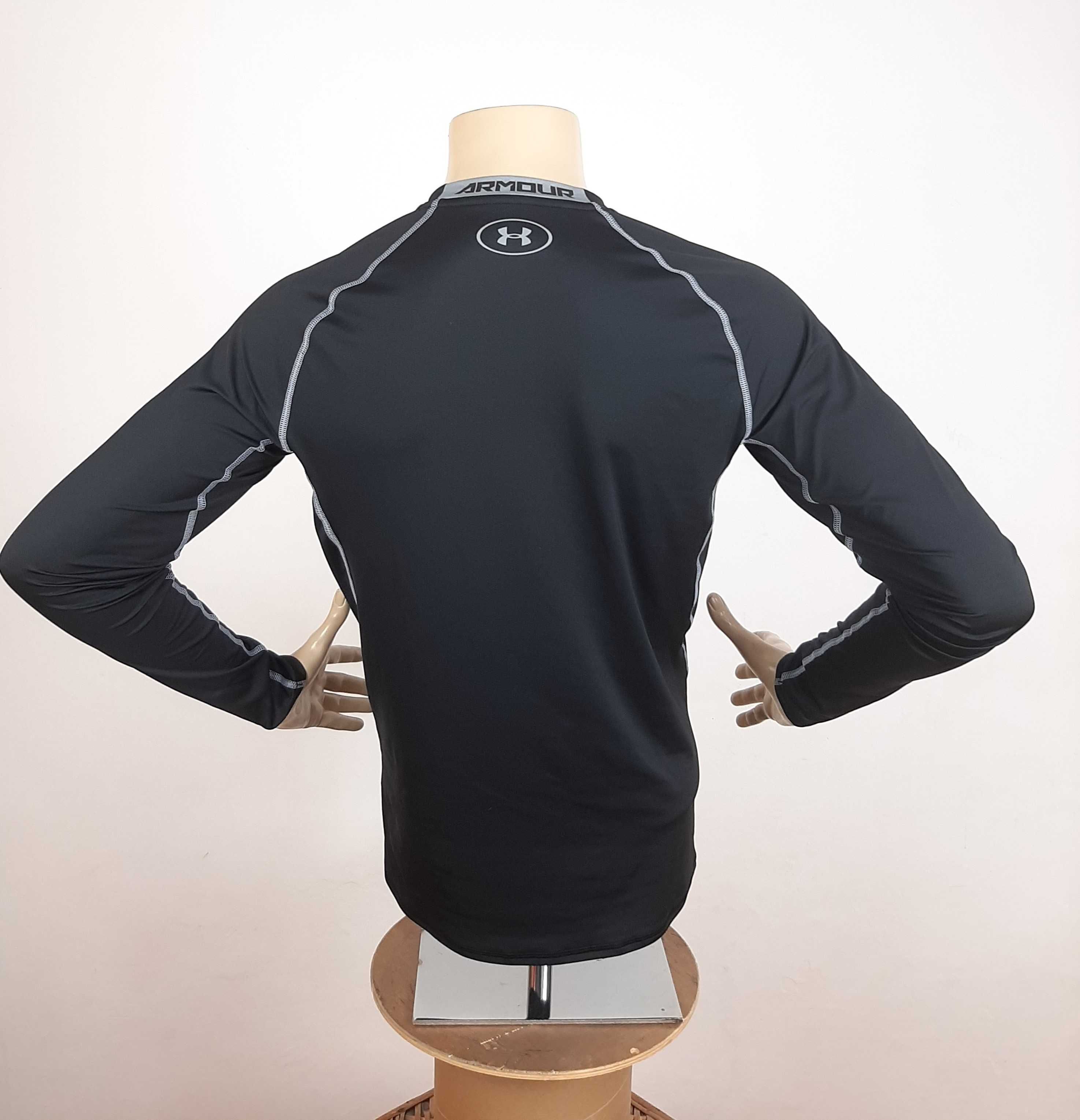 Under Armour HeatGear Compression - Оригинална мъжка блуза размер L