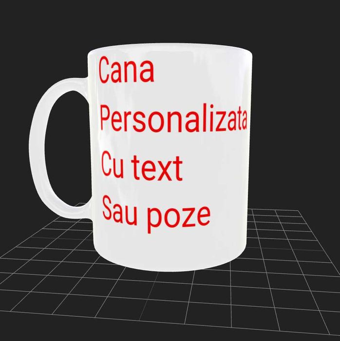 Cana personalizata cu text si/sau poze