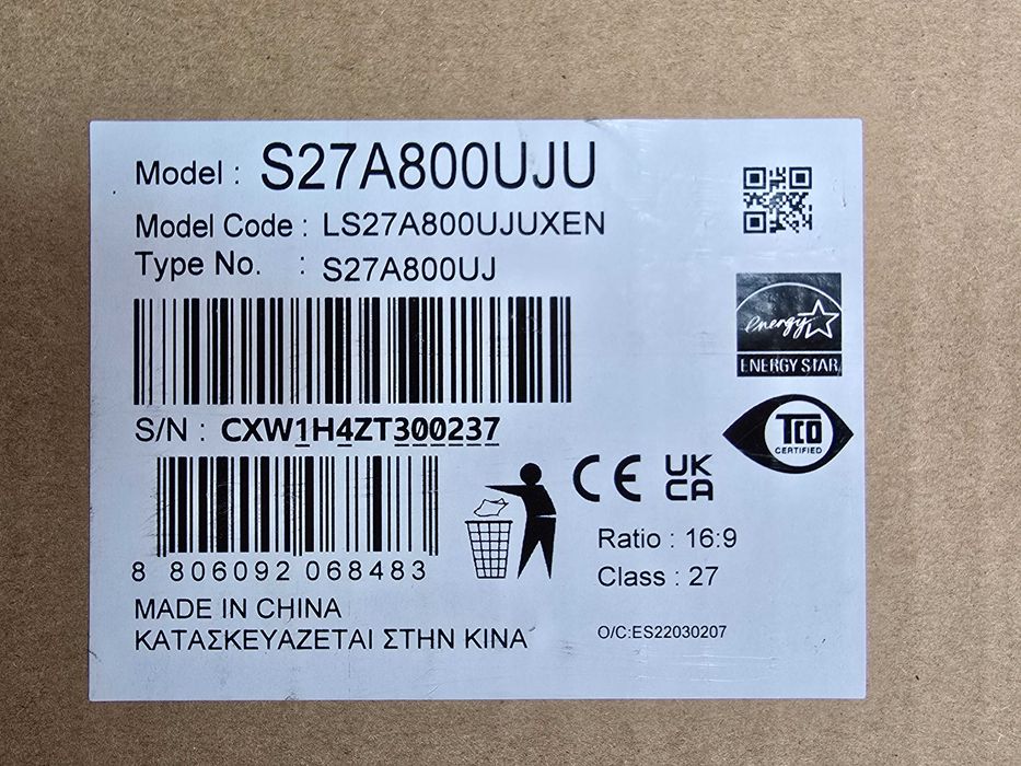 Monitor Samsung 27" UHD - Sigilat - KLI Amanet