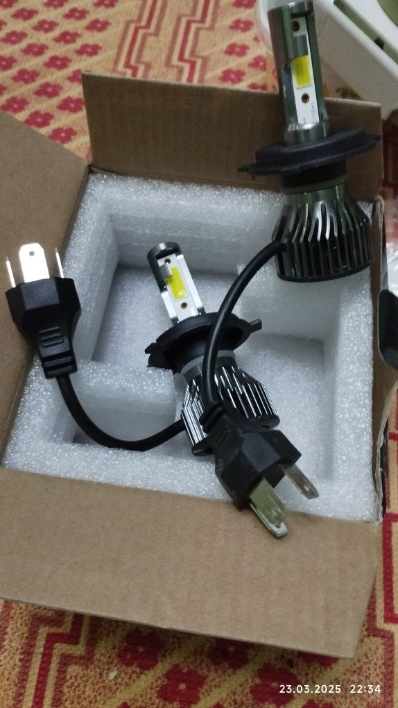 Продаётся лампы LED дальнего ближнего света для автомобиля