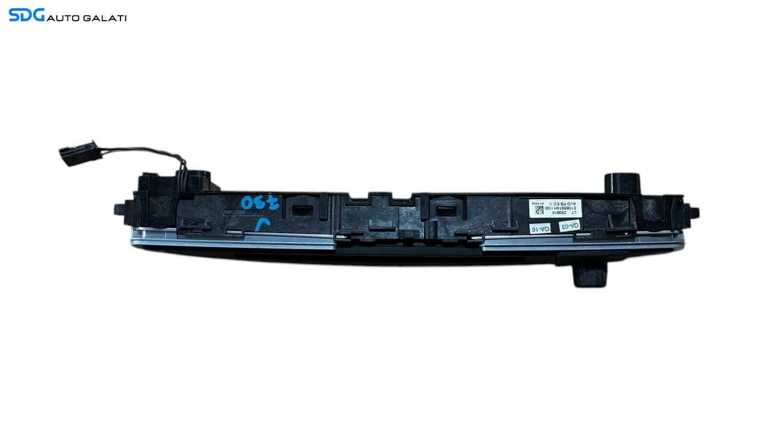 Panou Consola Comanda Buton Butoane Comenzi Unitate Radio CD Player BMW Seria 3 F30 F31 2010 - 2018 Cod E1065974H [L5552]