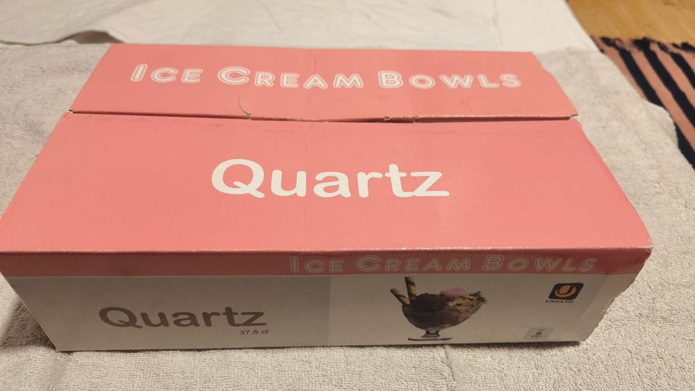 Set 6 cupe inghetata