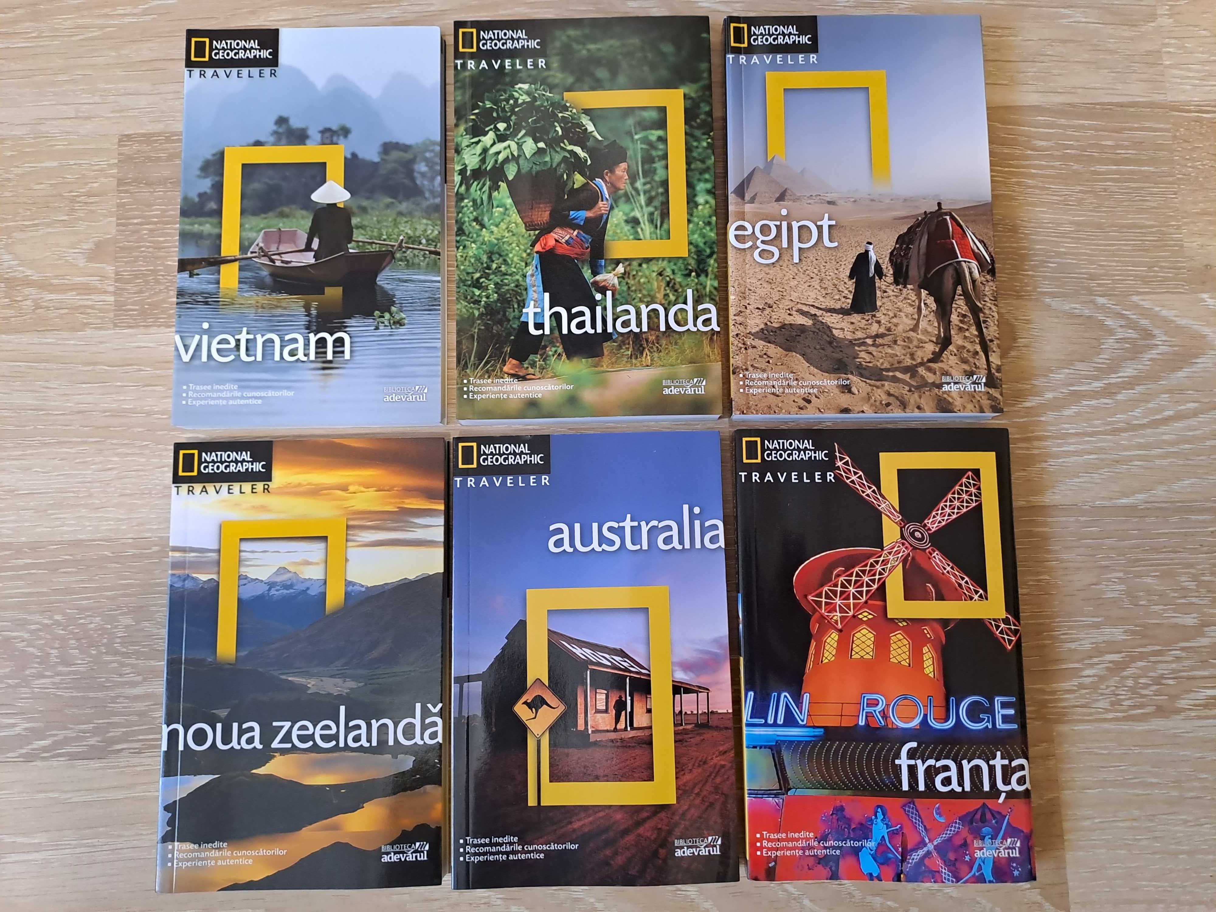 Colectia completa Ghid de calatorie National Geographic (Adevarul)-noi