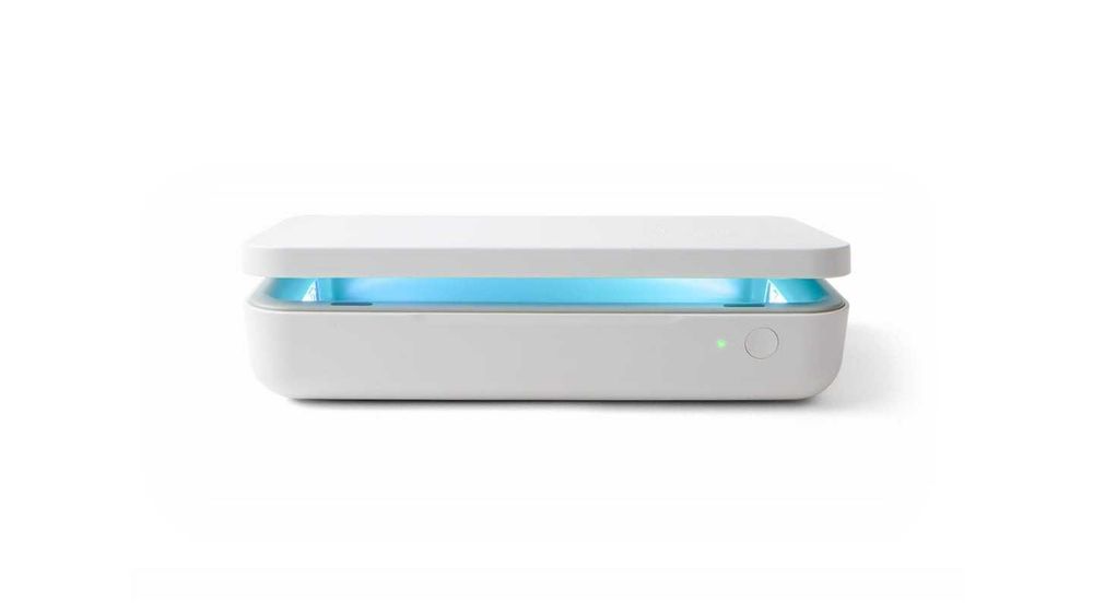 Sterilizator Incarcator Wireless Samsung UV GP-TOU020SABWQ+Alimentator