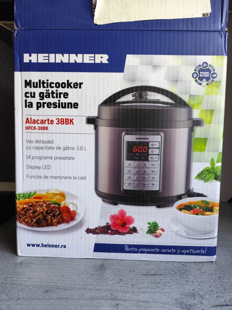 Heinner multicooker Alacarte 38BK