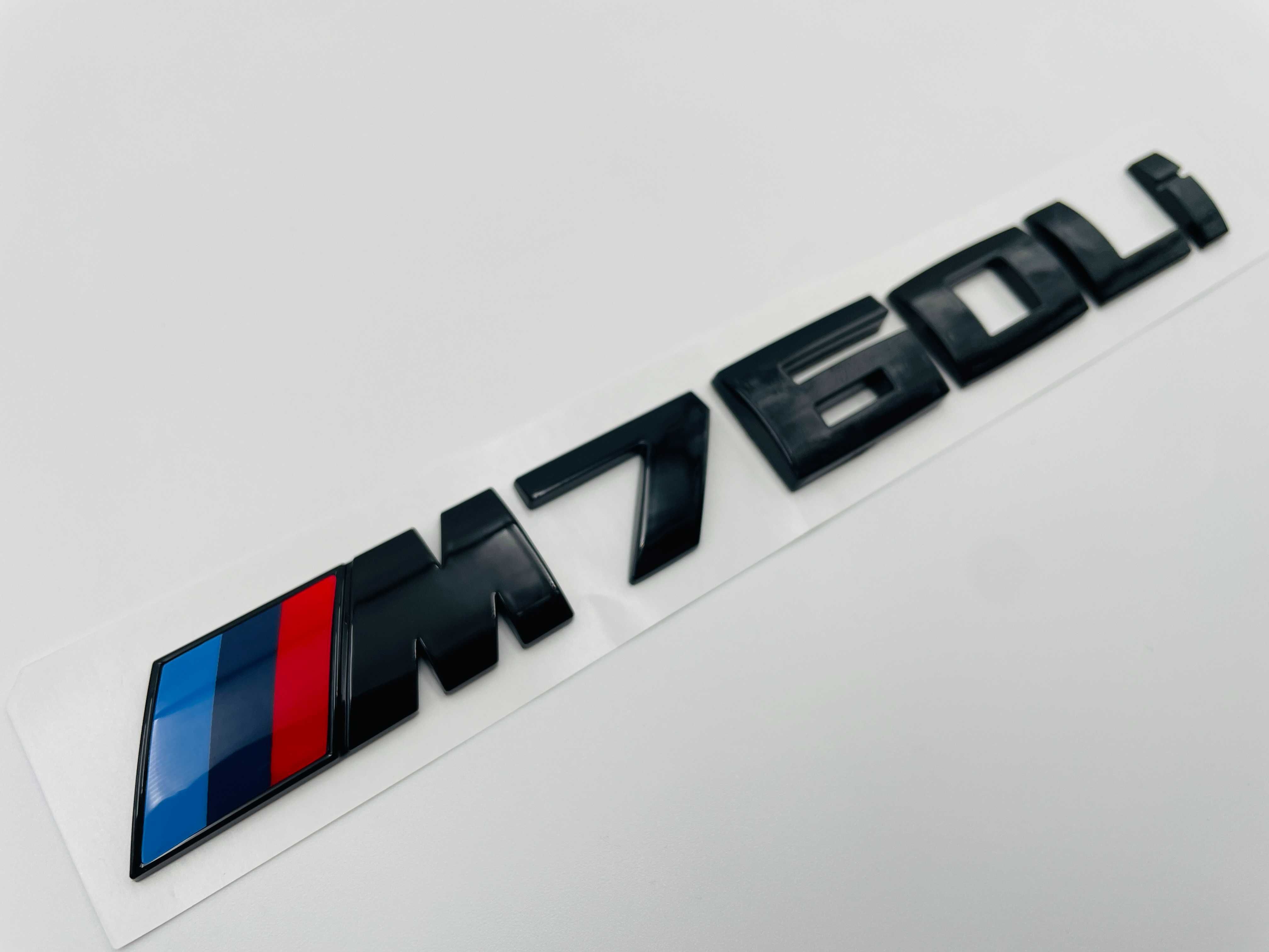 Emblema compatibila BMW M negru