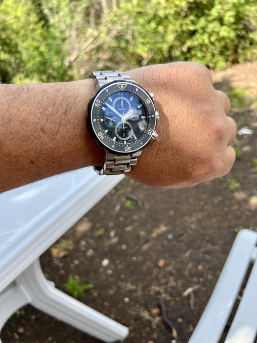 Oris Pro Diver Chronograph 1000M Titanium