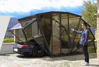 Гараж 3D - Прозрачный гараж для автомобиля c пультом и без