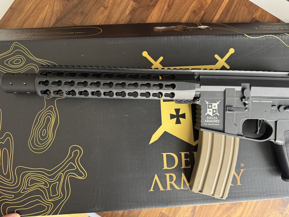 Airsoft карабина Delta Armory M4 AR15 KeyMod 10" PREDATOR Charlie