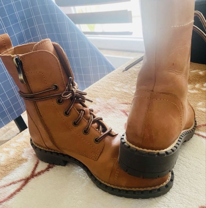 Ghete piele marime 37