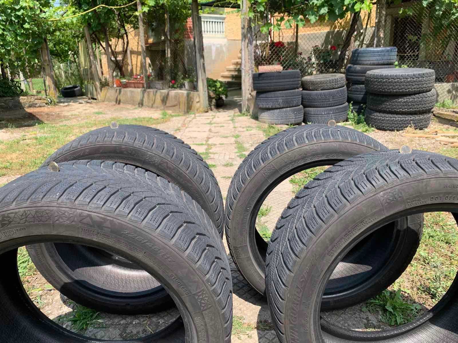 4 броя зимни гуми Nexen Winguard Sport 2 225/45r17 в отлично състояние