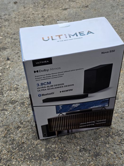 Soundbar Dolby Atmos, Ultimea Nova S50, 2.1 canale, 190W, Bluetooth 5.