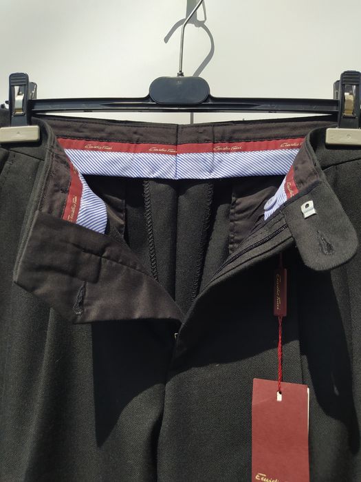 Pantaloni din lana marca Emidio Tucci