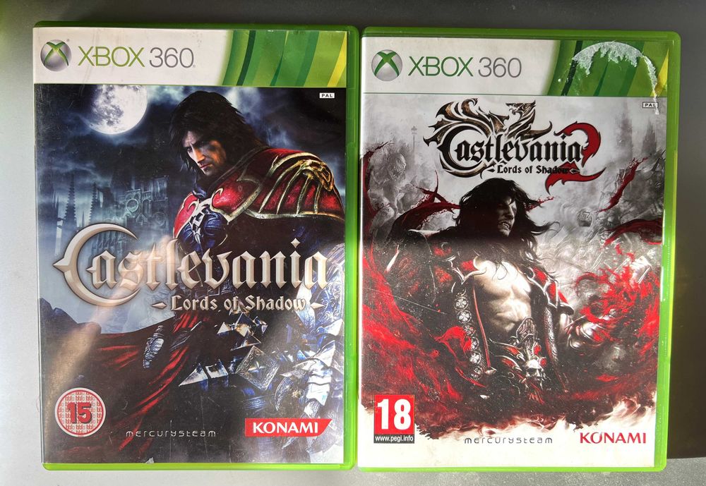 Castlevania Lords of Shadow 1 si 2 Xbox 360