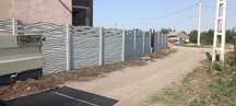 Gard beton calitate extra beton b400